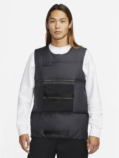 Down Therma Fit Padded Vest Black - NIKE - BALAAN 2