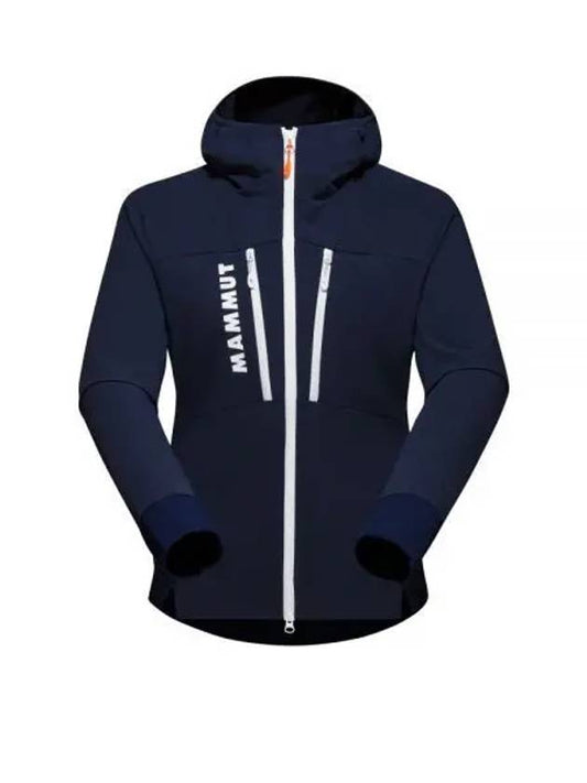 Women's Aenergy SO Hybrid Hooded Jacket Navy - MAMMUT - BALAAN 2