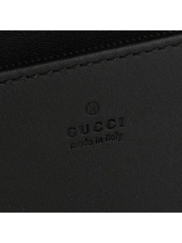 Horsebit 1955 Chain Long Wallet Black Beige - GUCCI - BALAAN 7