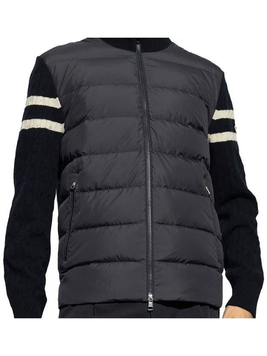 Men s Knit Padded Cardigan 9B00011 M1367 999 - MONCLER - BALAAN 2