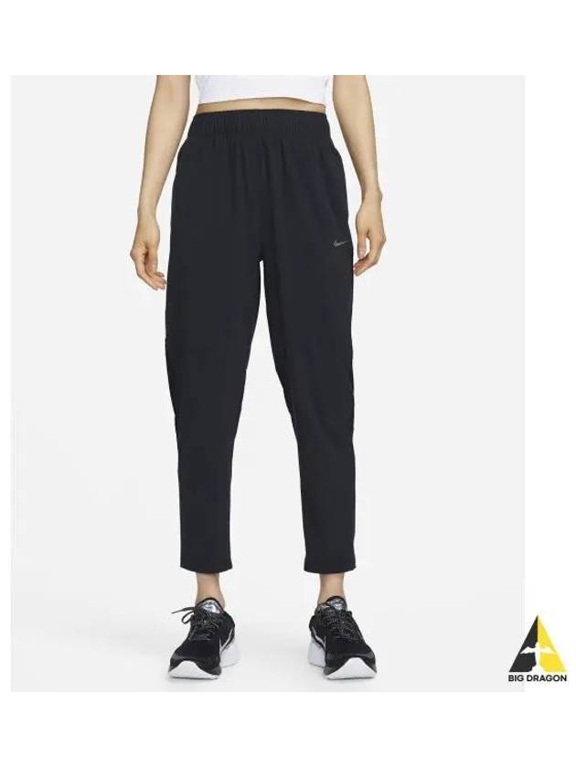 Dri Fit Fast Mid-Rise Track Pants Black - NIKE - BALAAN 2