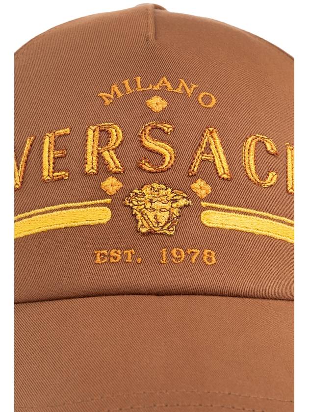 Versace Baseball Cap, Men's, Brown - VERSACE - BALAAN 4