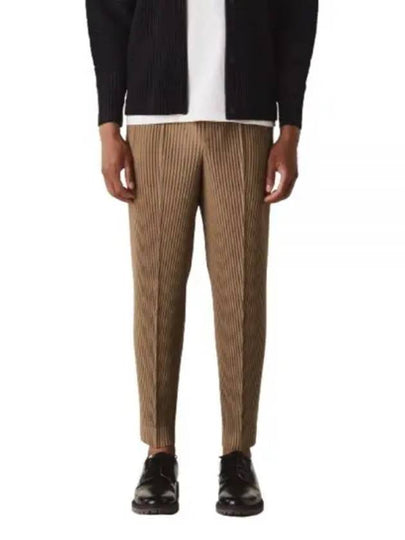 Compleat Straight Pants Brown - ISSEY MIYAKE - BALAAN 2