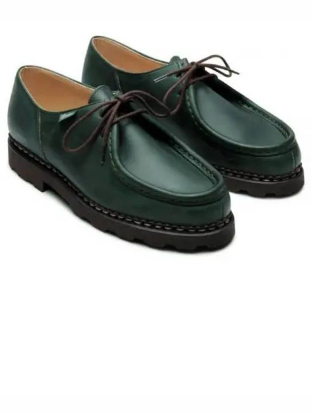 Michael Smooth Leather Derby Green - PARABOOT - BALAAN 2