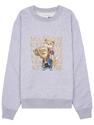 Maison Kitsune Men s Fox Champion Sweatshirt LM00311KM0001 LGM - MAISON KITSUNE - BALAAN 1