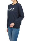 VPC Logo Sweatshirt Navy - A.P.C. - BALAAN 8