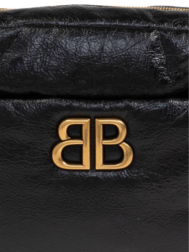 Monaco Camera Small Cross Bag Black - BALENCIAGA - BALAAN 7