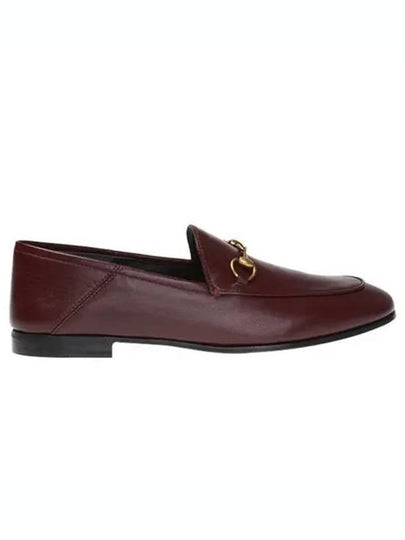 Leather Horsebit Loafers Brown - GUCCI - BALAAN 2