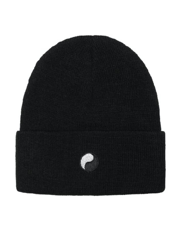 x Our Legacy Yin Yang Beanie Black 332107 x Our Legacy Yin Yang Beanie Black - STUSSY - BALAAN 1