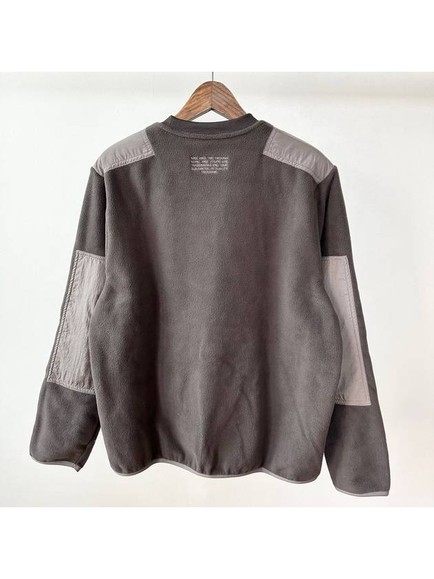 Swoosh Polar Fleece Sweatshirt Chocolate Brown - NIKE - BALAAN 3