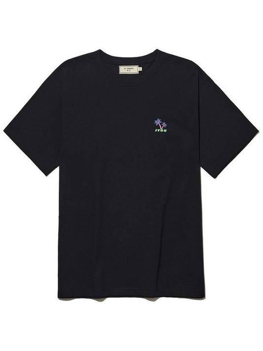 palm tree t-shirt black - IL TEMPO SELECT SHOP - BALAAN 2