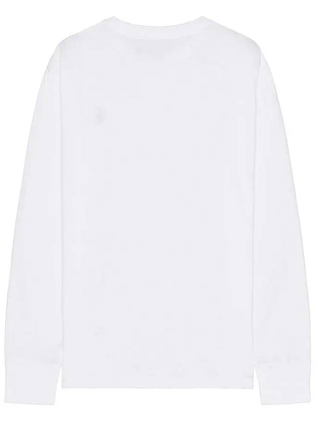 Embroidery Pony Classic Long Sleeve T-Shirt White - POLO RALPH LAUREN - BALAAN 4