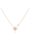 Color Blossom BB Star Pendant Necklace Pink Gold - LOUIS VUITTON - BALAAN 2