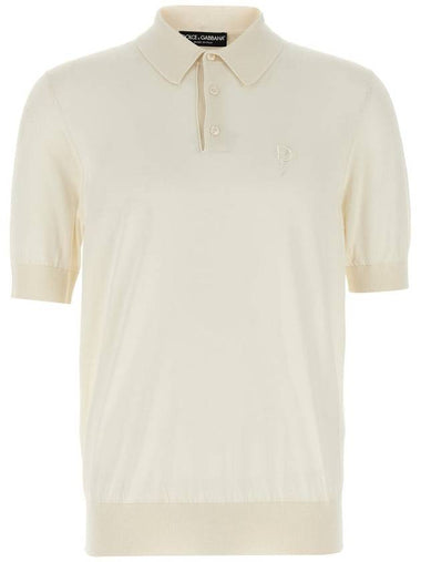 Dolce & Gabbana Knitted Polo Shirt - DOLCE&GABBANA - BALAAN 1