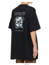 Electric Logo Heavy Metal Short Sleeve T-Shirt Black - VETEMENTS - BALAAN 8