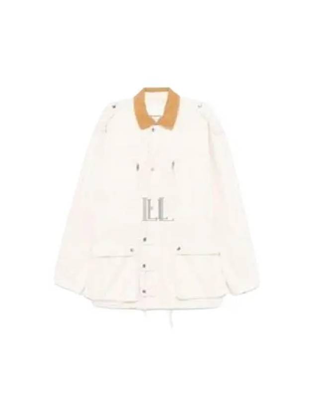 Eloan Cotton Single Coat Brown - ISABEL MARANT - BALAAN 2