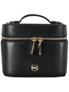 Logo Decorated Leather Cross Bag Black - MICHAEL KORS - BALAAN 2