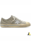 V Star 2 Suede Low Top Sneakers Silver Taupe - GOLDEN GOOSE - BALAAN 2