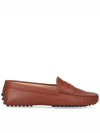 Gommino Leather Moccasin Loafers Brown - TOD'S - BALAAN 2