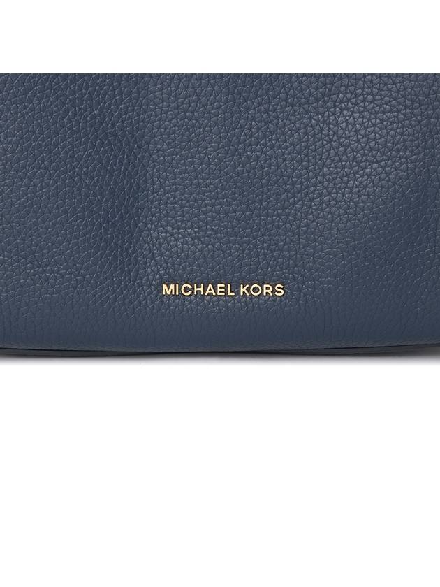 Grained Leather Cross Bag Navy - MICHAEL KORS - BALAAN 9