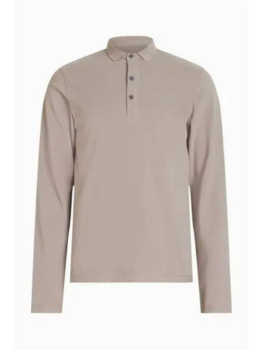 Reformed Men s Collar Long Sleeve T Shirt MD170H STONE TAUPE - ALLSAINTS - BALAAN 1