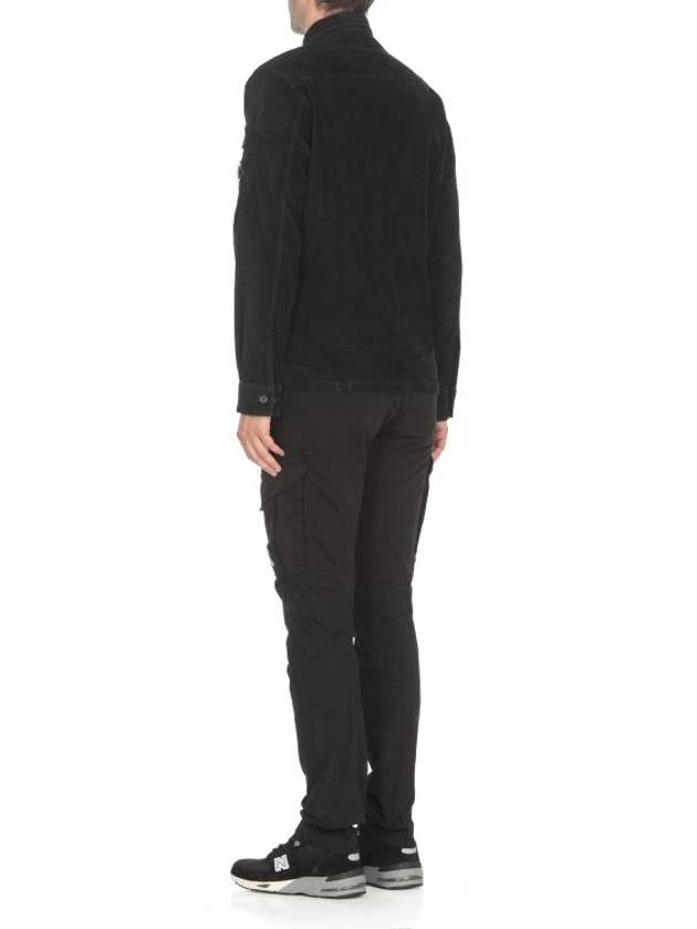 Lens Detail Long Sleeve Shirt Black - CP COMPANY - BALAAN 5