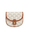 Triomphe Besace Mini Cross Bag White - CELINE - BALAAN 2