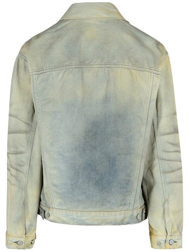 Acne Studios Light Blue Cotton Jacket - ACNE STUDIOS - BALAAN 3