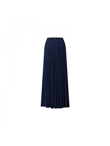 Pleated Accent Maxi Skirt 1AC4SL - LOUIS VUITTON - BALAAN 1