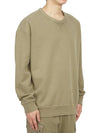 Men's Brushed Sweatshirt Khaki 22CTCUF03149 A06455 359 - TEN C - BALAAN 6