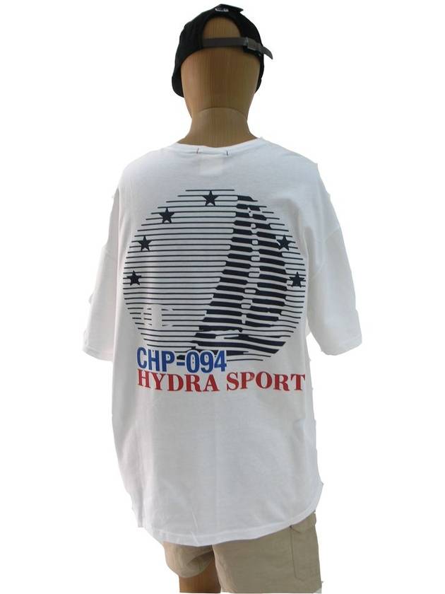 Men's short sleeve luxury t-shirt hydra sport Rochester New York white - CHAMPION - BALAAN 4