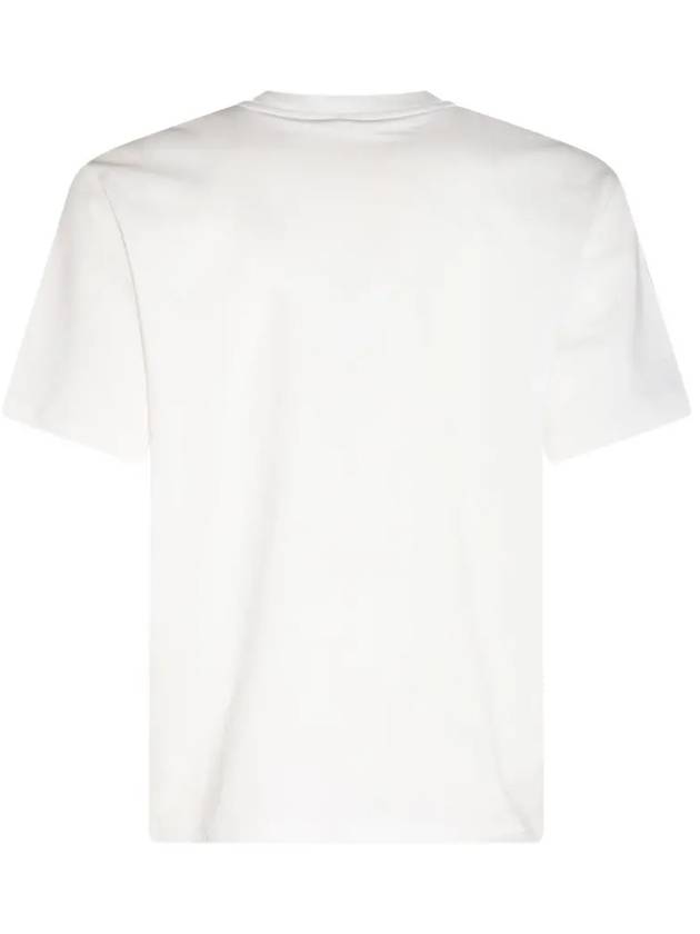 Classic Logo Print Cotton Short Sleeve T-Shirt White - SUNNEI - BALAAN 5