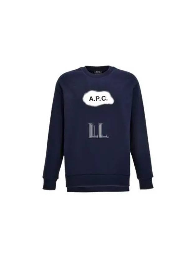 Alastor Logo Sweatshirt Navy - A.P.C. - BALAAN 2