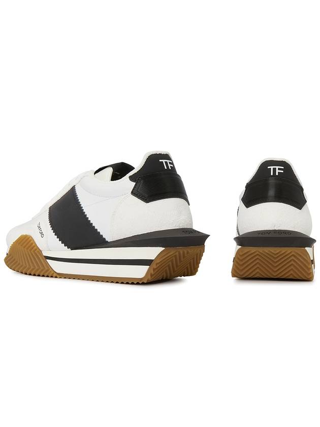 James Low Top Sneakers White - TOM FORD - BALAAN 7