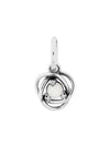 793125C06 June birthstone white eternity circle pendant and dangle silver charm - PANDORA - BALAAN 6