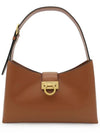 Trifolio Shoulder Bag Tan - SALVATORE FERRAGAMO - BALAAN 2