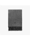 WC0601 001 Pony Double Face Fringe Muffler - POLO RALPH LAUREN - BALAAN 2