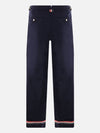 Typewriter Fit 5 Slacks Blue - THOM BROWNE - BALAAN 3