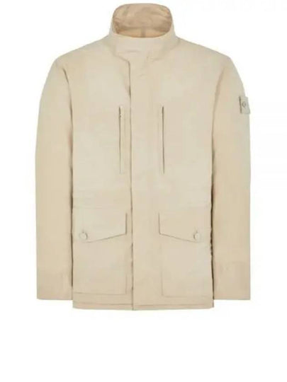 Ghost Piece High Neck Jacket Beige - STONE ISLAND - BALAAN 2