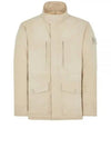 Ghost Piece High Neck Jacket Beige - STONE ISLAND - BALAAN 2