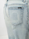 Men's Carrot Fit Denim Jeans Light Pole Blue - SAINT LAURENT - BALAAN.