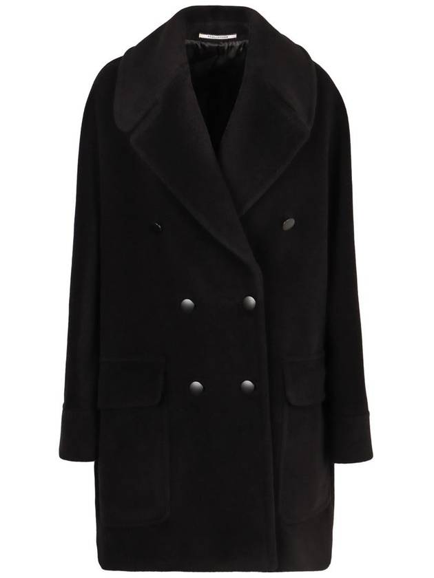 Tagliatore Wool Blend Double-Breasted Coat - TAGLIATORE - BALAAN 1