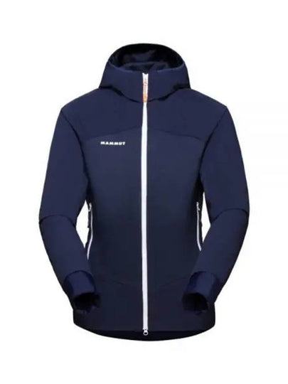 Women's Taiss IN Hybrid Hooded Jacket Navy - MAMMUT - BALAAN 2