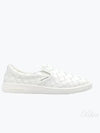 Sawyer Intrecciato Calfskin Slip-Ons White - BOTTEGA VENETA - BALAAN 2