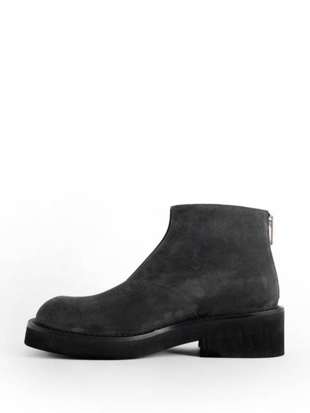 Suede Ankle Boots Black - MAISON MARGIELA - BALAAN 3