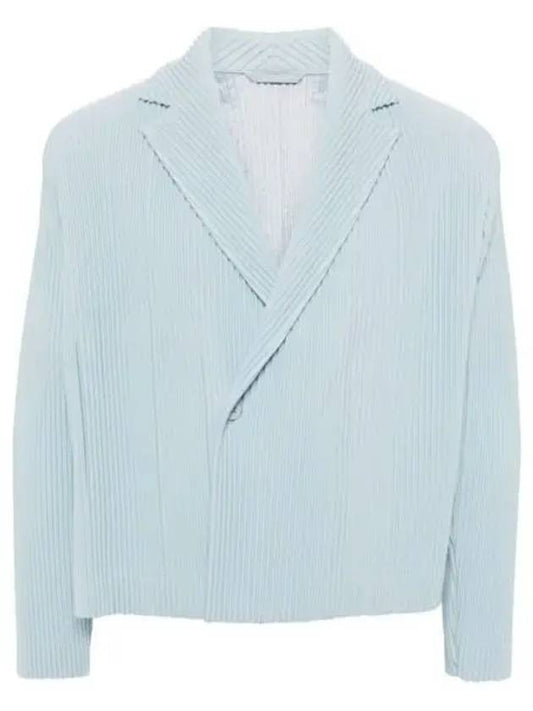 Tailored Pleated 2 Jacket Blue - ISSEY MIYAKE - BALAAN 2