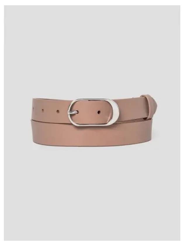 Women s Smooth Cow Oblong Belt M Camel Domestic Product GM0024090679216 - THEORY - BALAAN 1