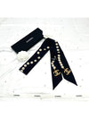 CC Logo Pearl Twilly Silk Scarf AA1208 - CHANEL - BALAAN 3