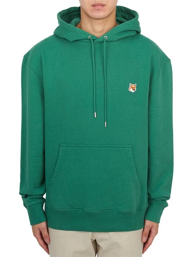 Fox Head Patch Regular Hoodie Pine Green - MAISON KITSUNE - BALAAN 2