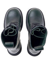 Lug Lace-Up Worker Boots Bottle Green - BOTTEGA VENETA - BALAAN 7